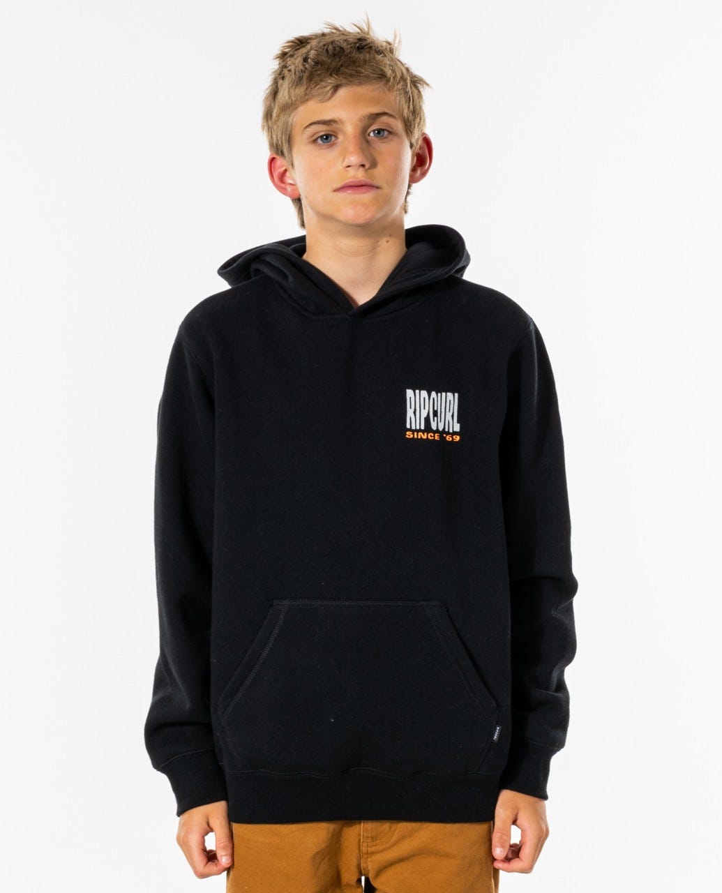 Rip Curl Origins Hood - Boys (8-16 years) Black