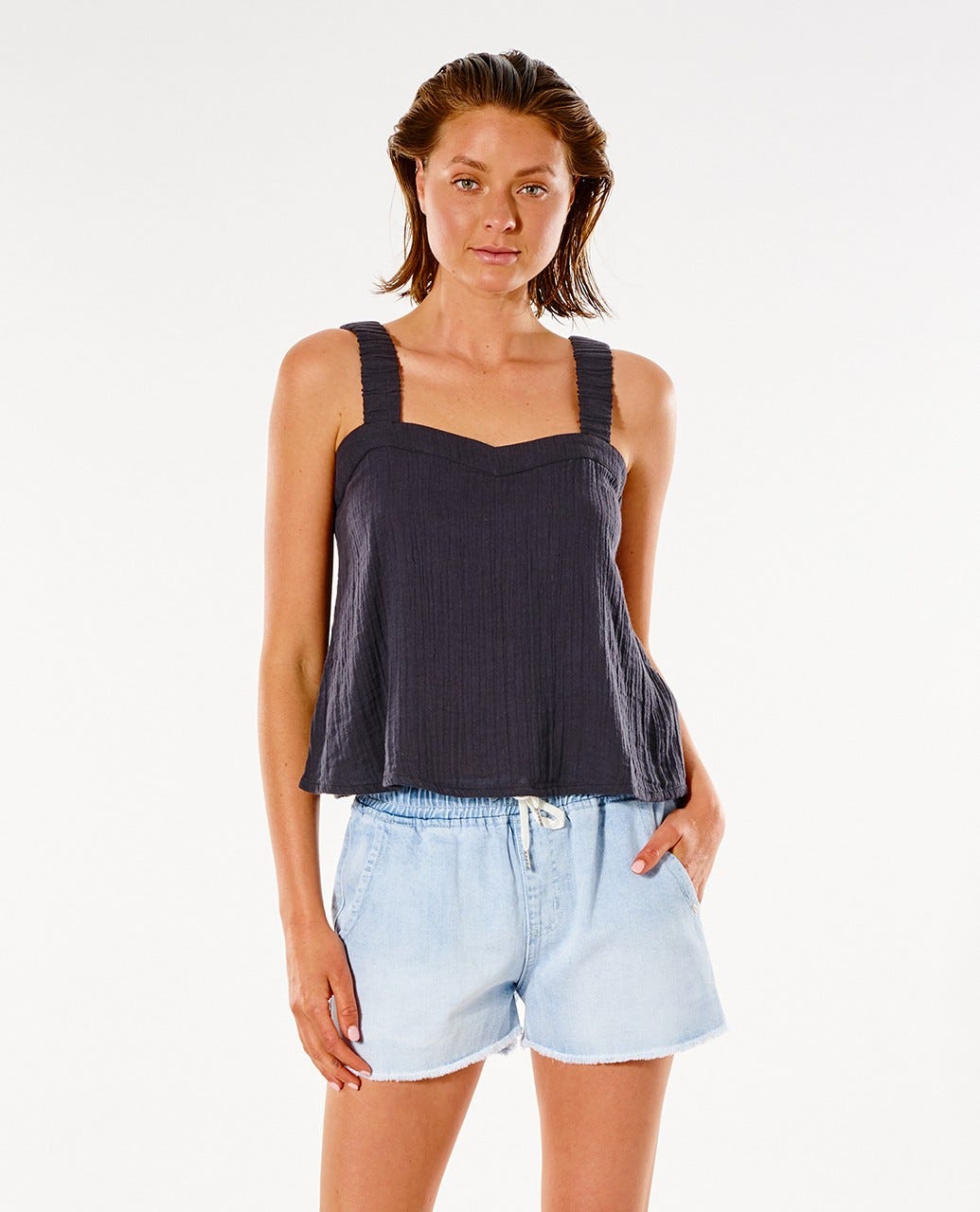Rip Curl Pacific Top Washed black