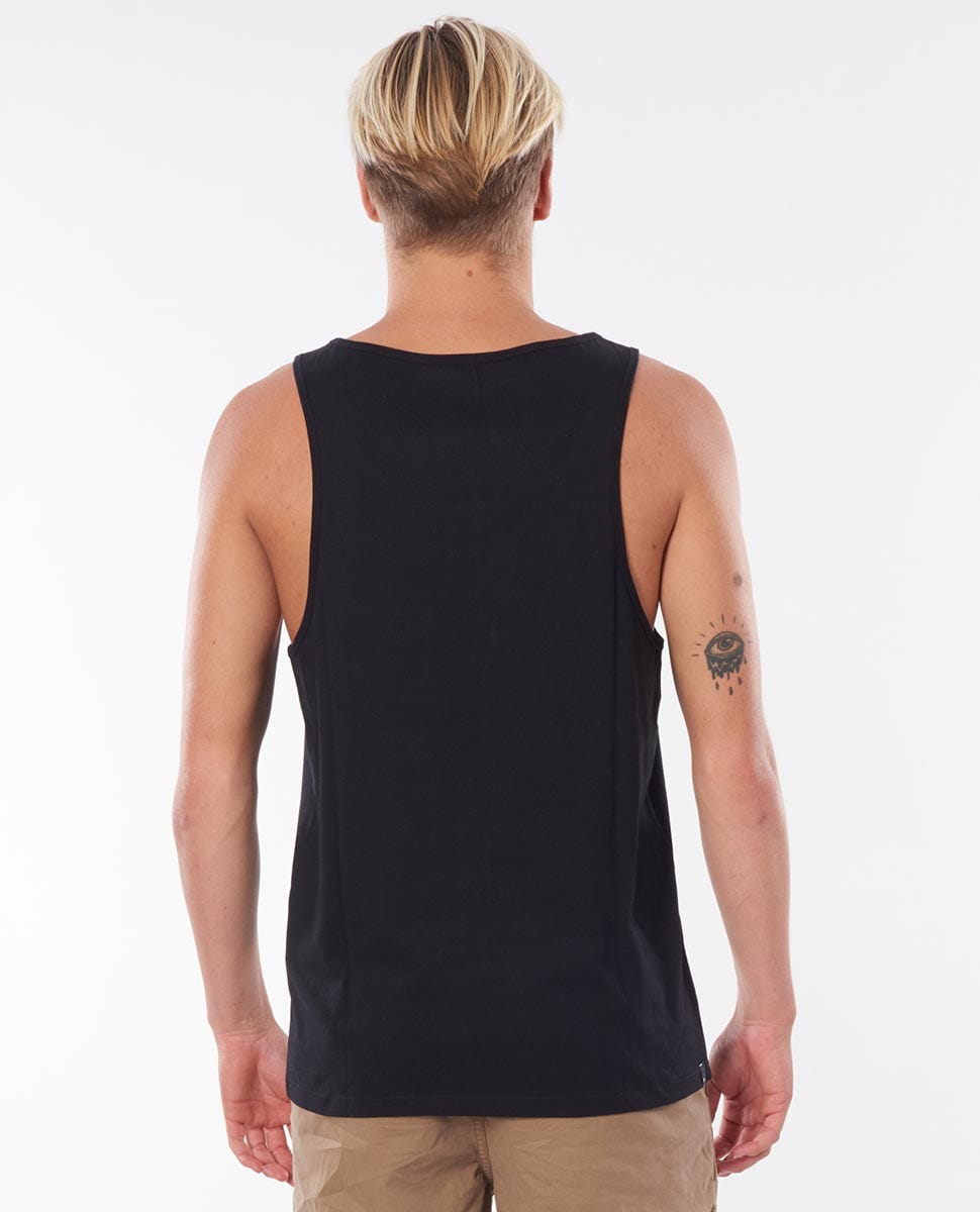 Rip Curl Plain Tank Black