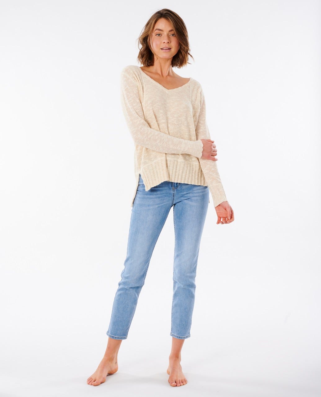 Rip Curl Reflections 3 Sweater Vanilla