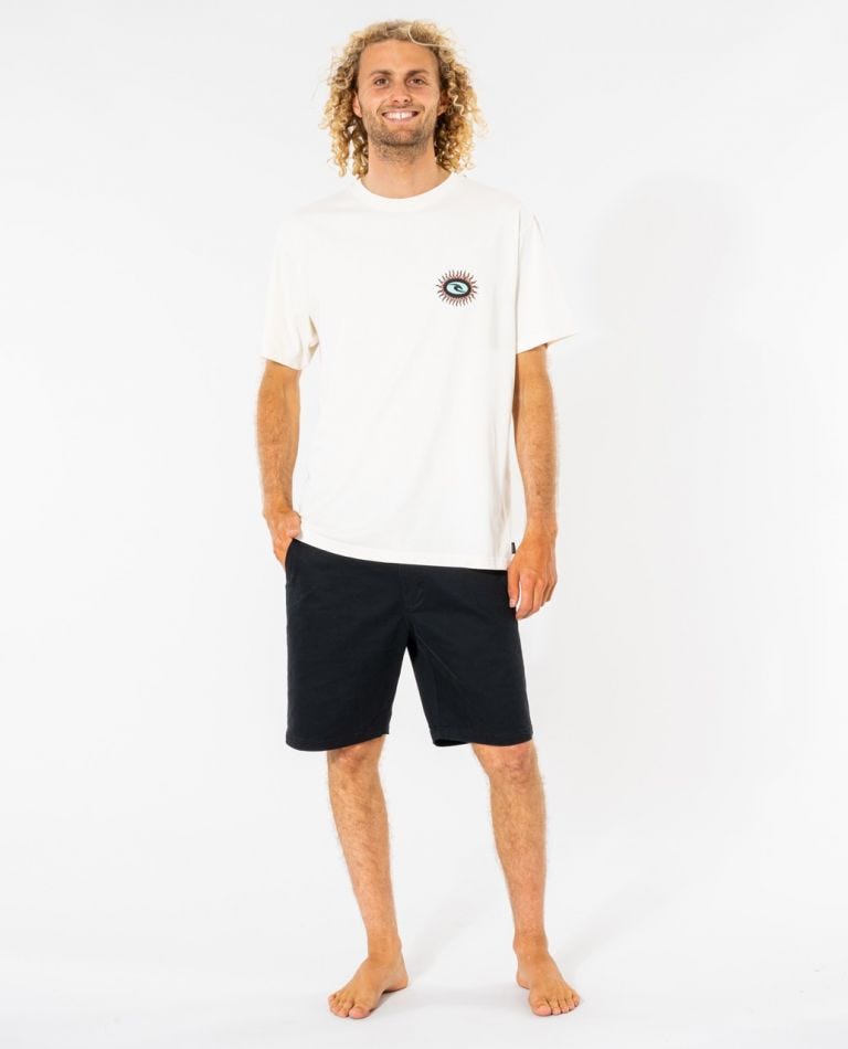 Rip Curl Rock Solid Sun Tee Bone