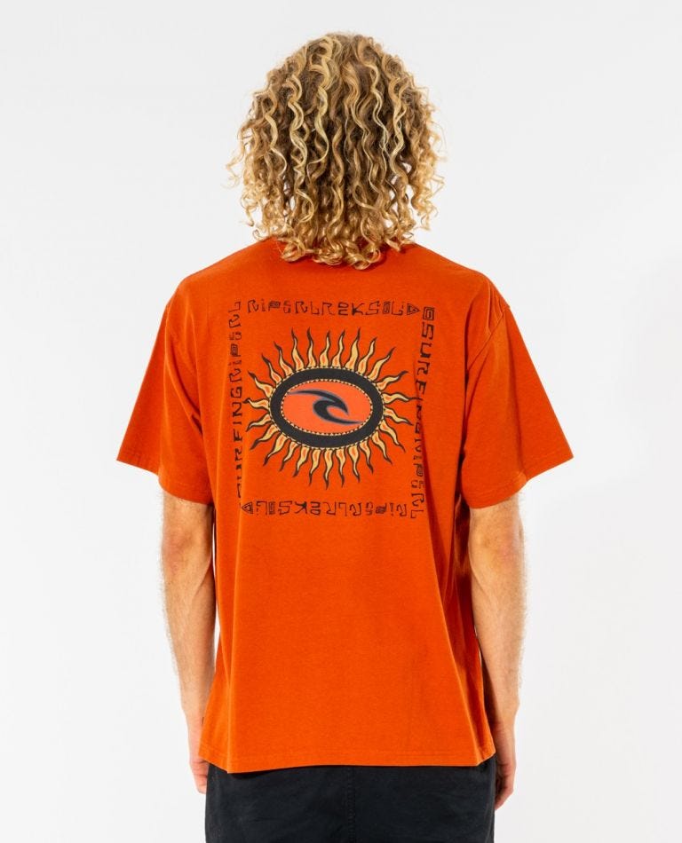 Rip Curl Rock Solid Sun Tee Dusted earth