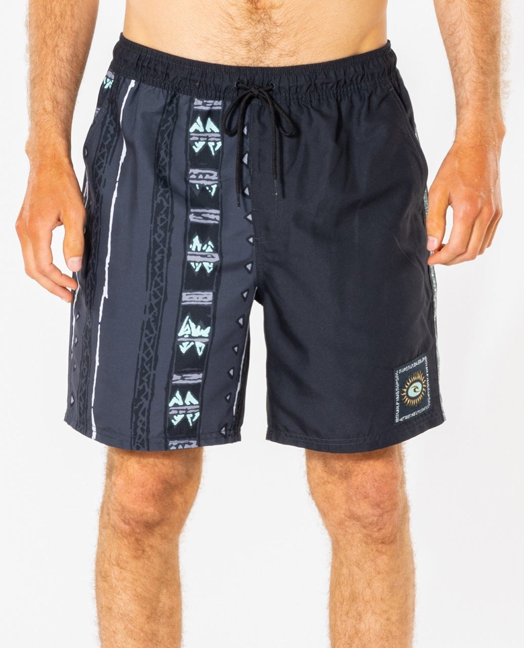 Rip Curl Rock Solid Volley Washed black