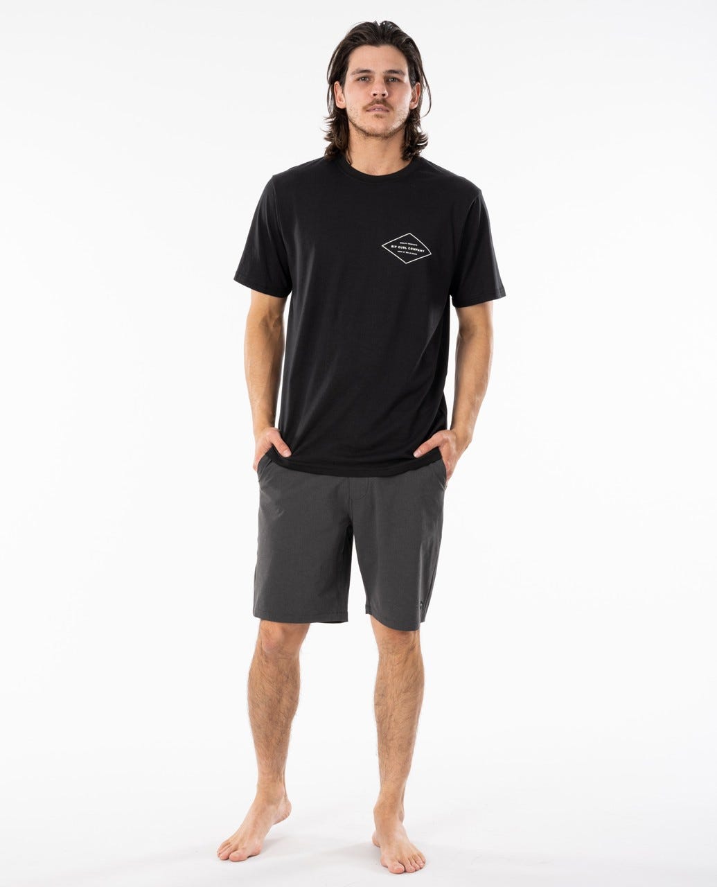 Rip Curl Staple Tee Black