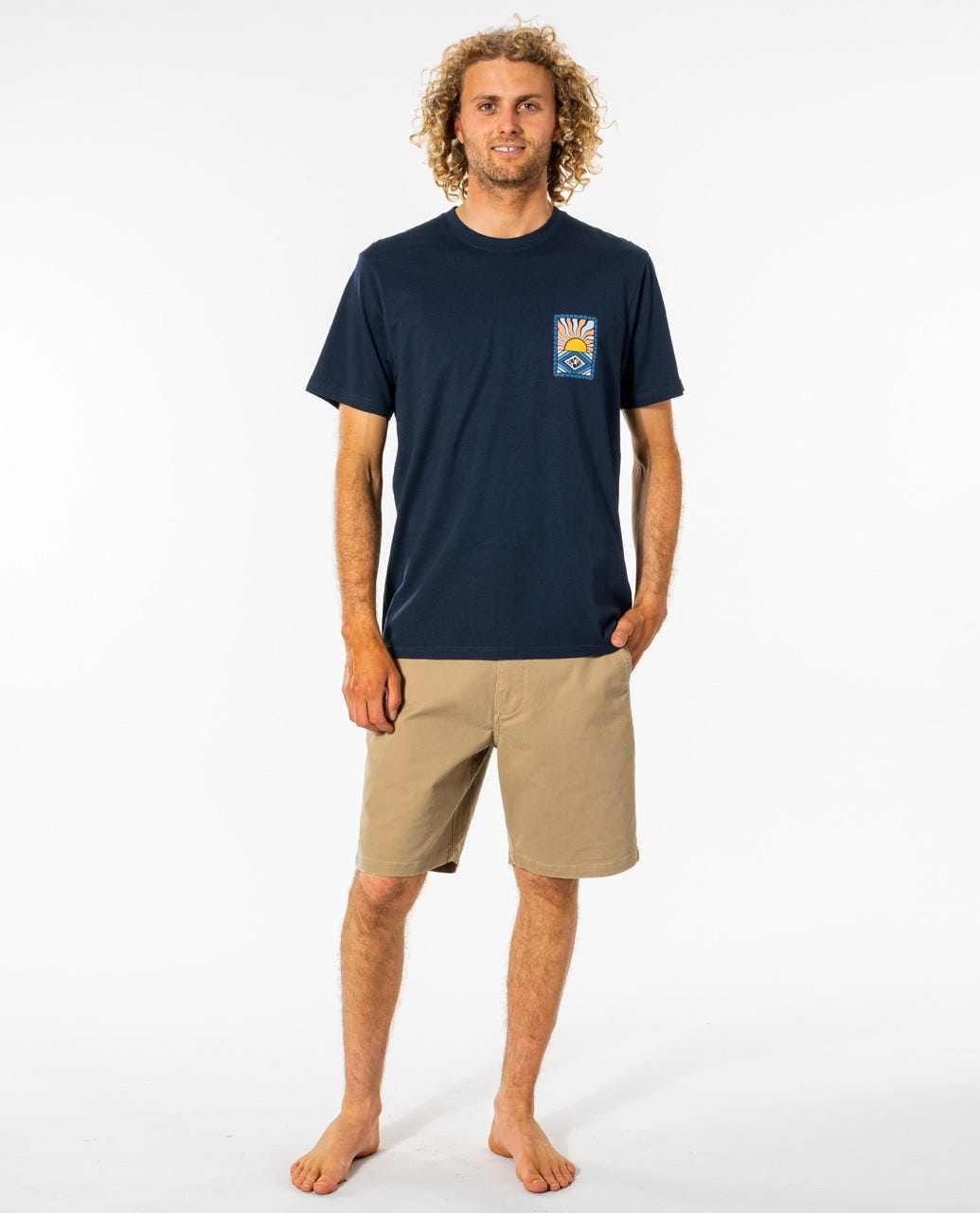 Rip Curl SWC Hazed Tee Navy