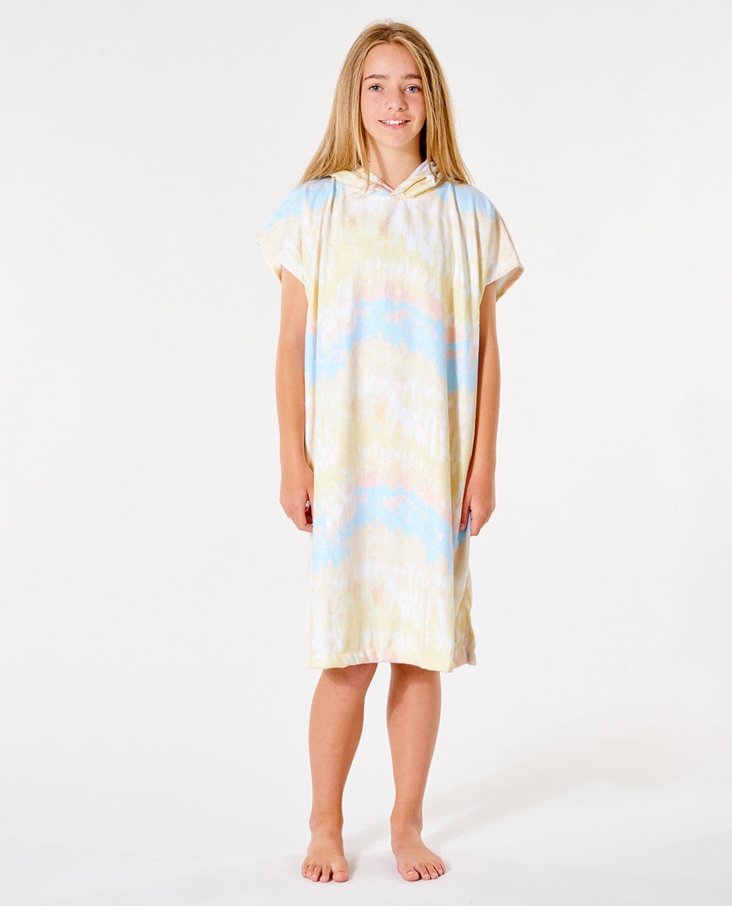 Rip Curl Tie Dye Hooded Towel - Girls (8 - 16 years) Multico