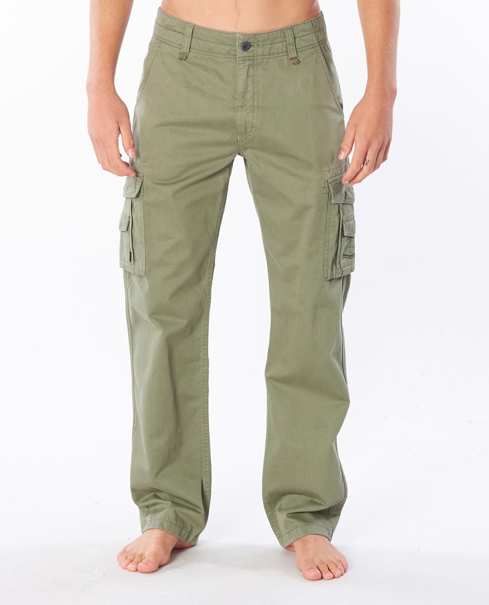Rip Curl Trail Cargo Cotton Pant Light Green
