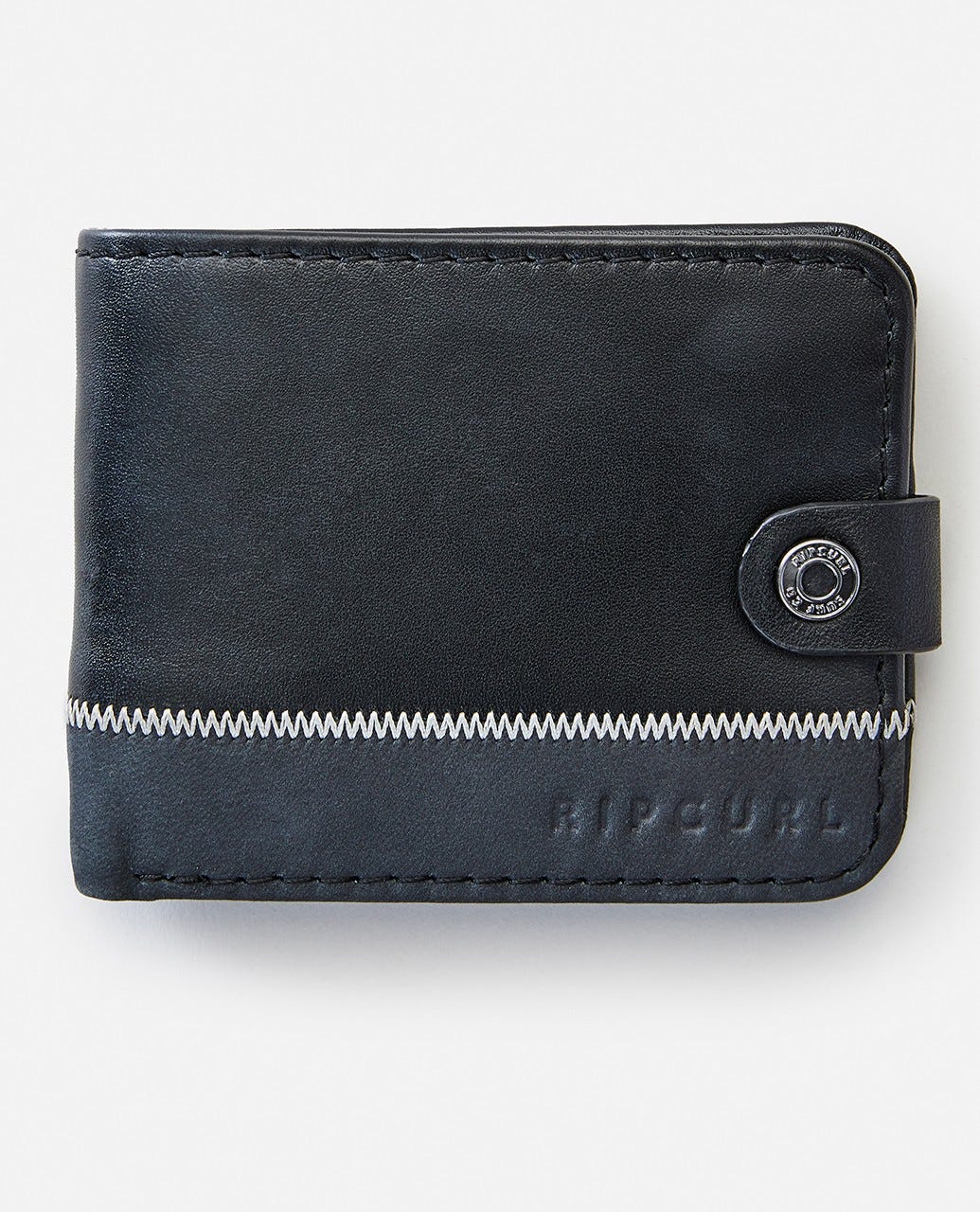 Rip Curl Valley Snap RFID 2 In 1 Wallet BLACK
