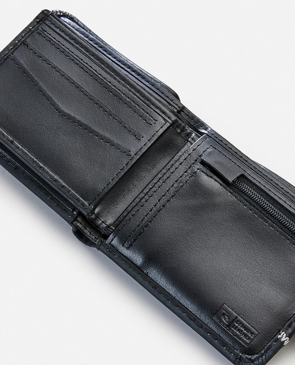 Rip Curl Valley Snap RFID 2 In 1 Wallet BLACK