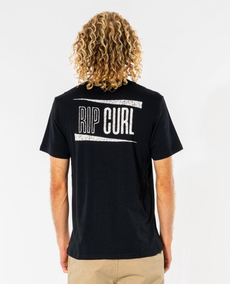 Rip Curl Wedge Tee Black