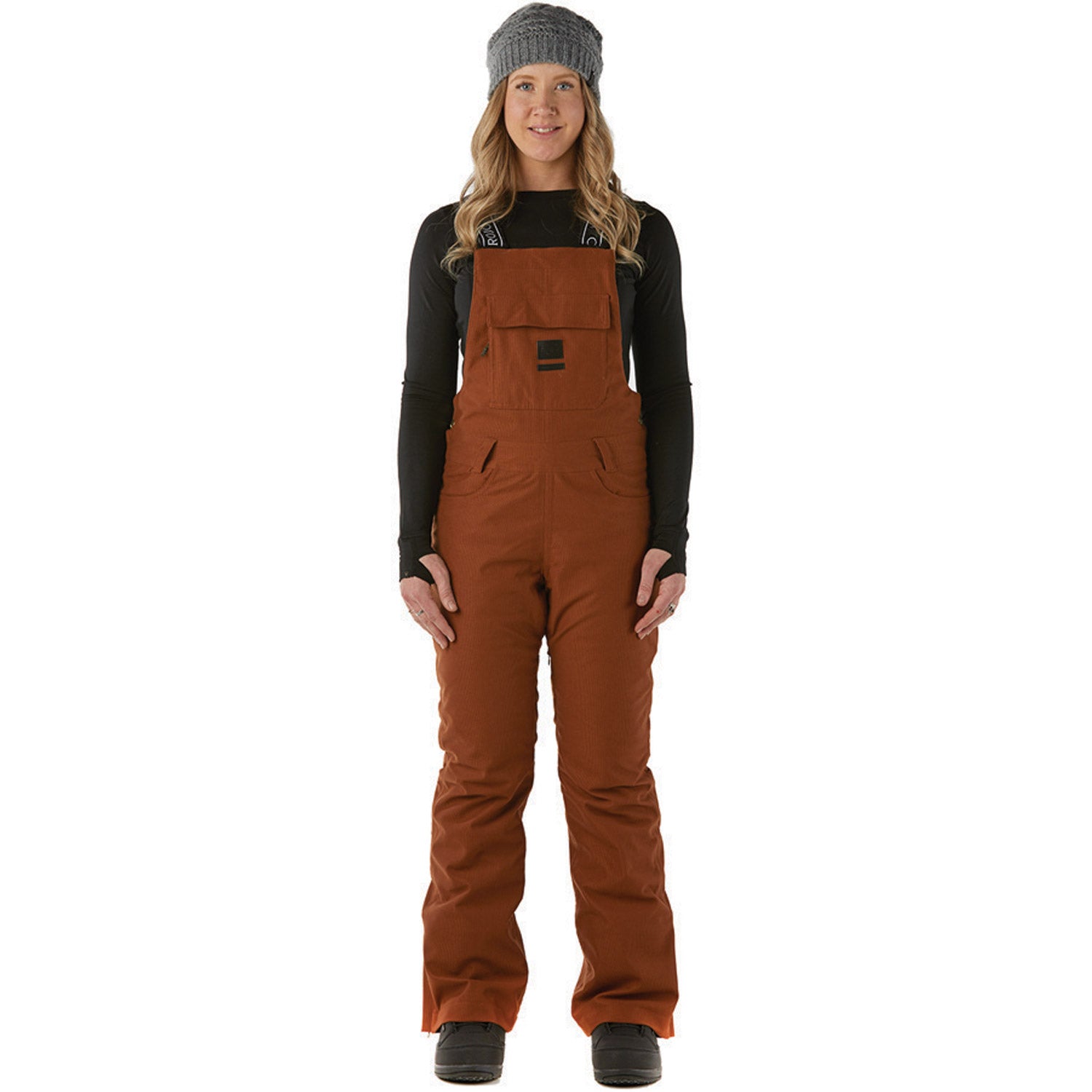Rojo Snow Day Bib Snow Pant Tortoise Shell
