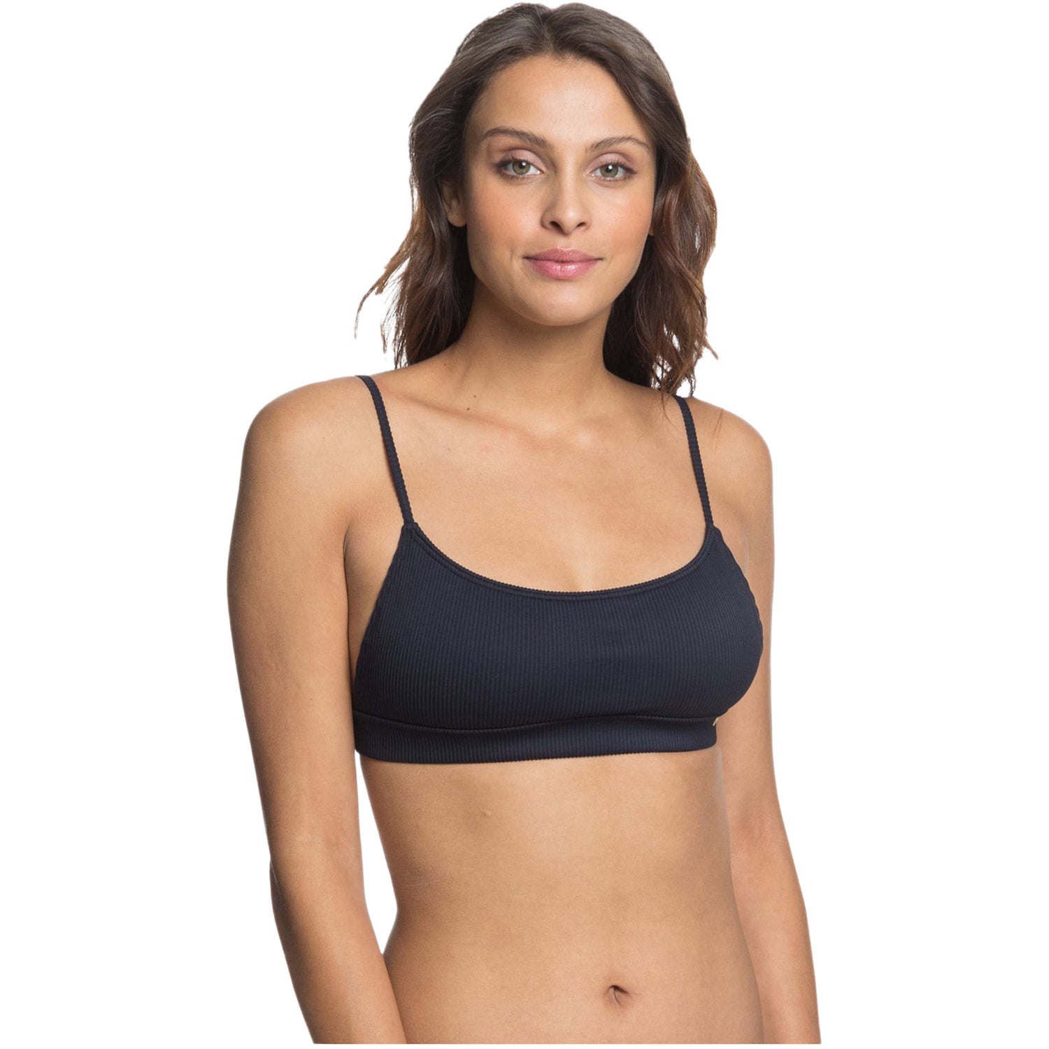 Roxy Mind of Freedom Bralette Bikini Top Anthracite