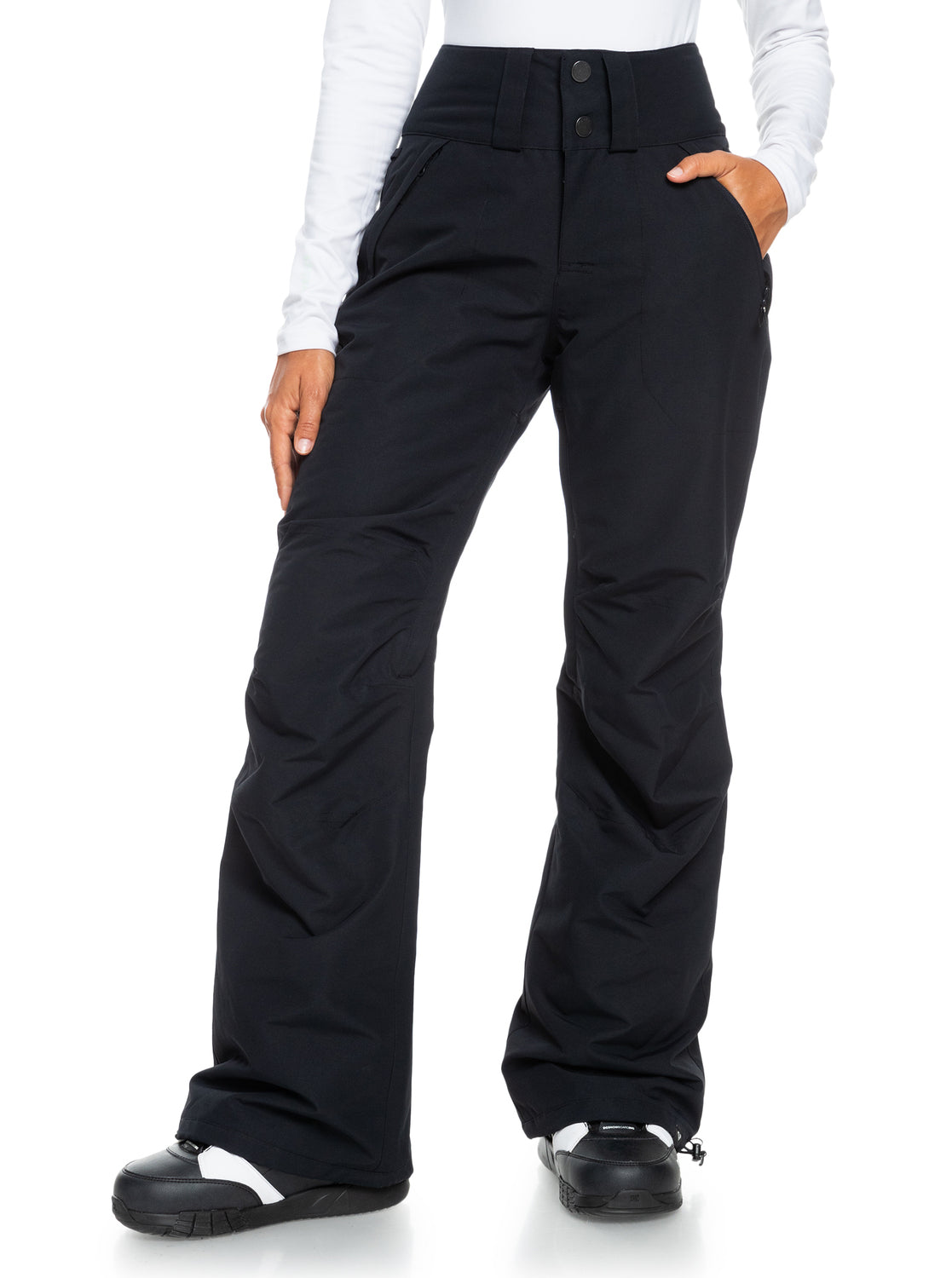 Roxy Spiral High - Snow Pants for Women True black