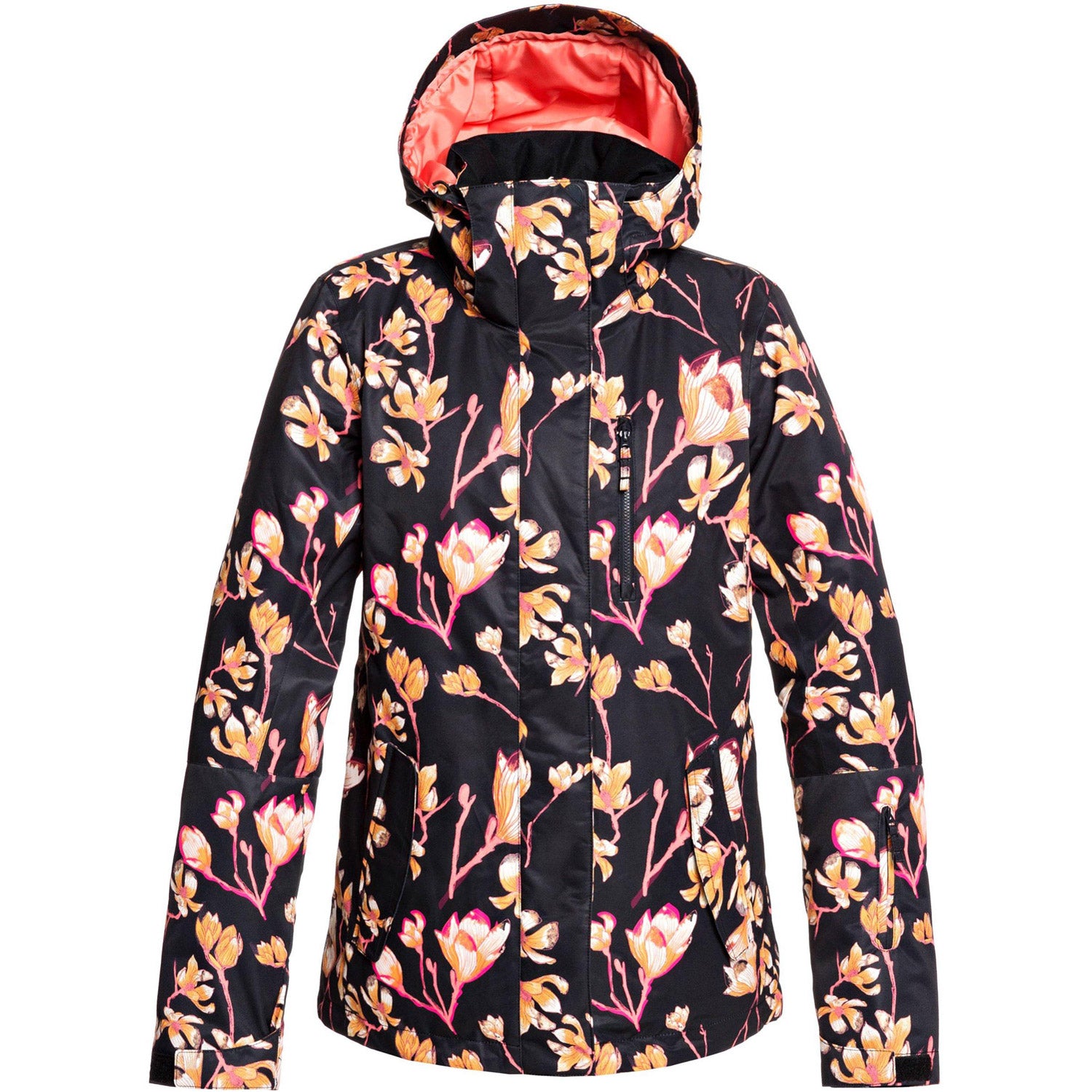 Roxy Torah Bright Roxy Jetty Snow Jacket 2020 True Black Magnolia 1