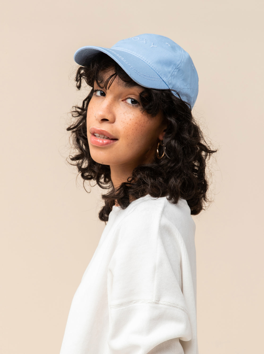 Roxy Womens Dear Believer Baseball Cap Lavender lustre