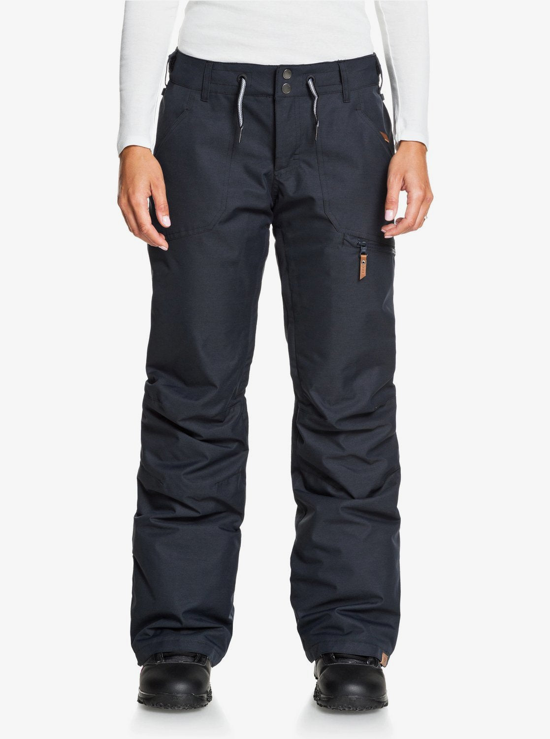 Roxy Womens Nadia Snow Pants True black