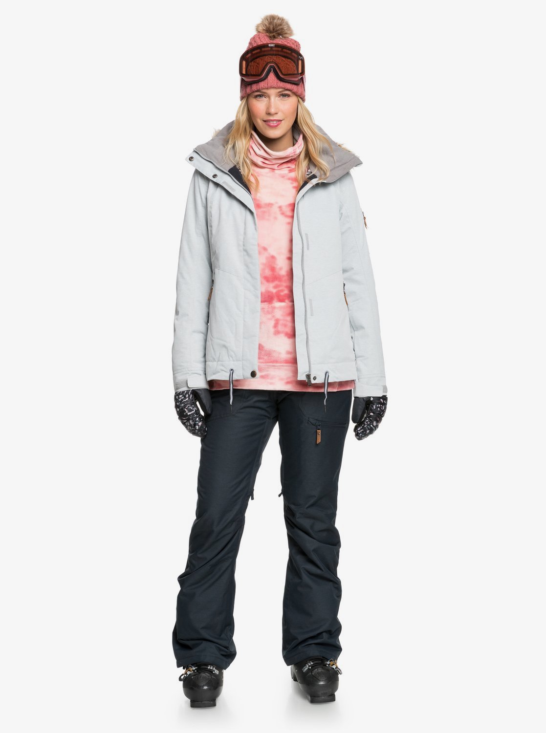 Roxy Womens Nadia Snow Pants True black