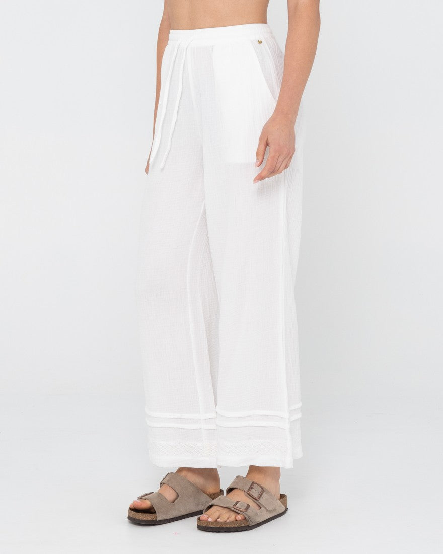 Rusty Esperance Beach Pant WHITE