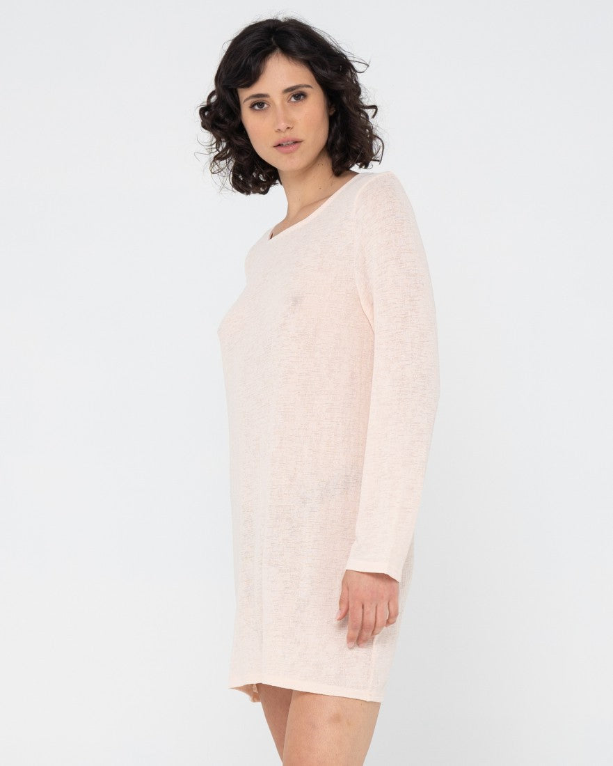 Rusty Getaway Long Sleeve Dress SHORTBREAD