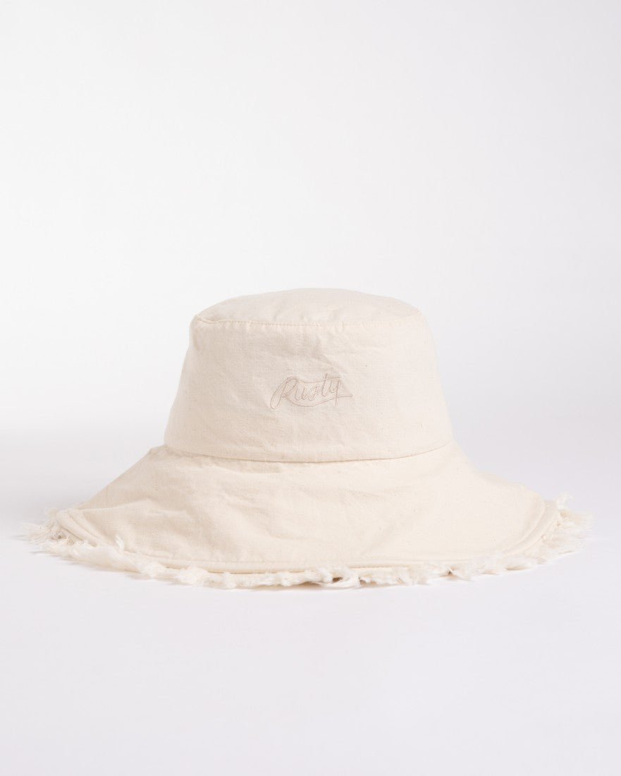 Rusty Gleam Organic Bucket Hat NATURAL