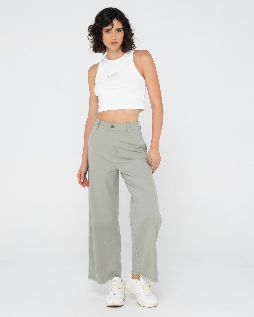 Rusty Noah Wide Leg Pant PASTEL JADE