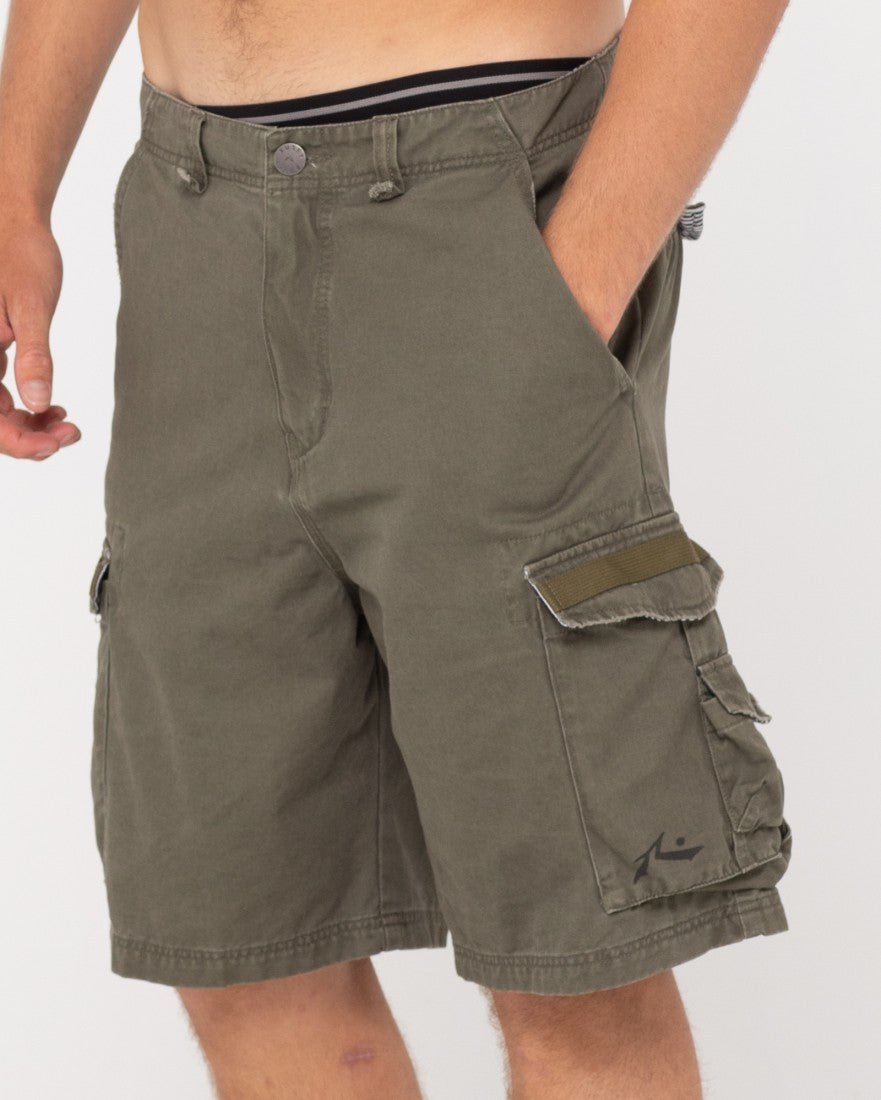 Rusty Sheetya Cargo Short ARMY