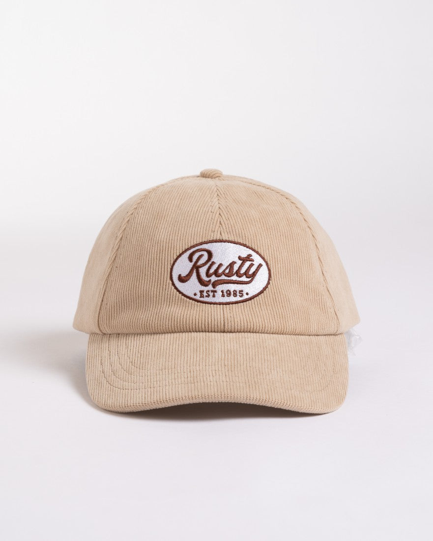 Rusty Vacay Time Adjustable Cap OATMILK