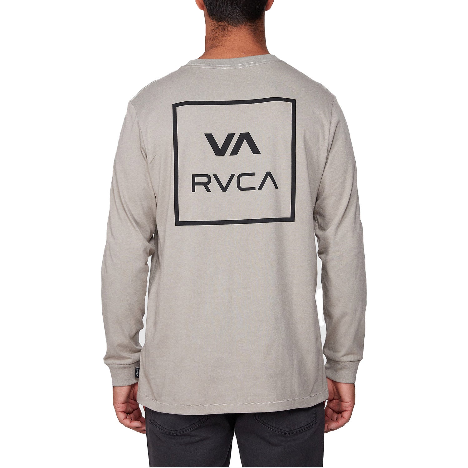 Rvca Va All The Ways Long Sleeve Tee Overcast