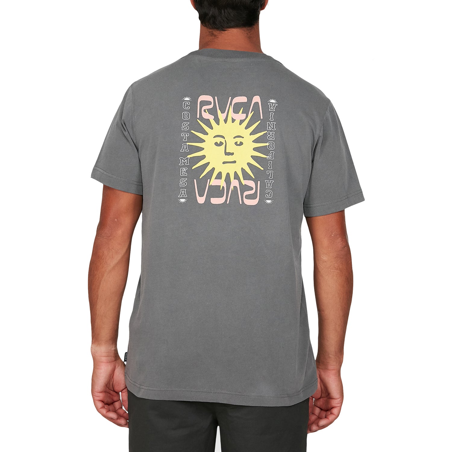 RVCA Cantina Short Sleeve Tee Smoke
