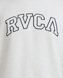 Rvca Hastings Emb Crew Snow marle