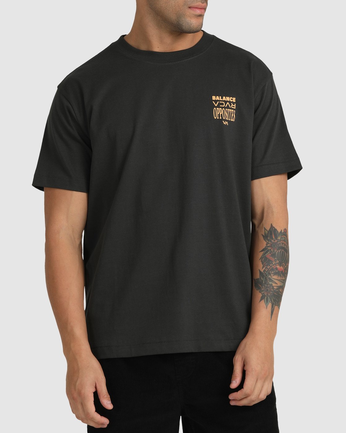 RVCA Prize Fight Tee PIRATE BLACK