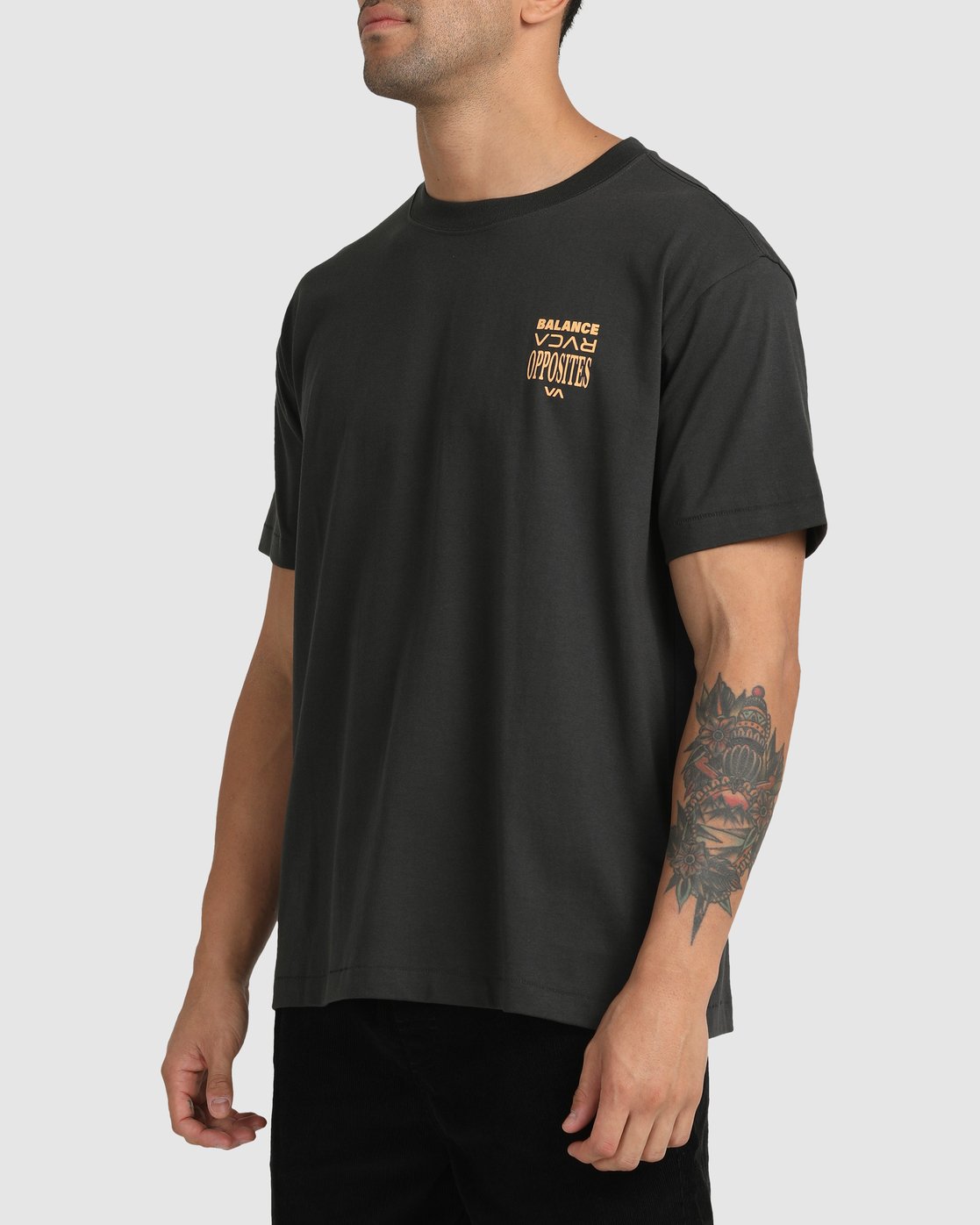 RVCA Prize Fight Tee PIRATE BLACK