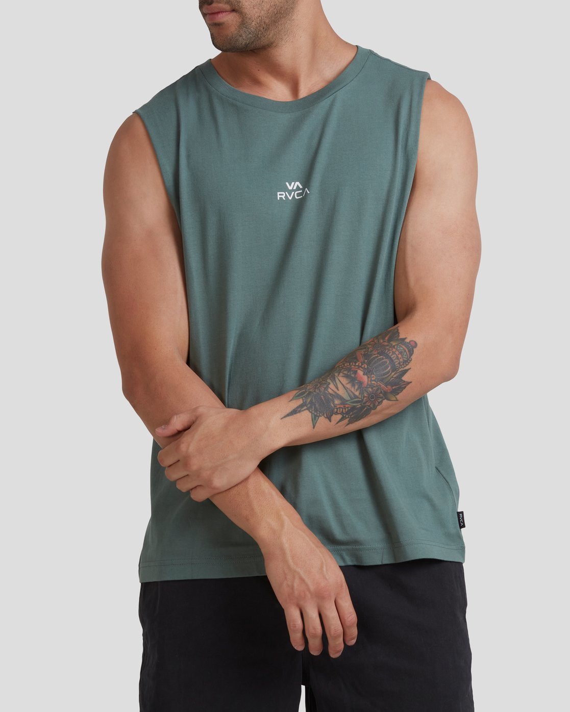 RVCA RVCA SLICE MUSCLE BALSAM GREEN