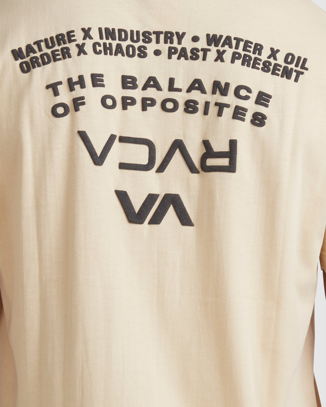 RVCA RVCA Slice Organic Short Sleeve Tee CLAY