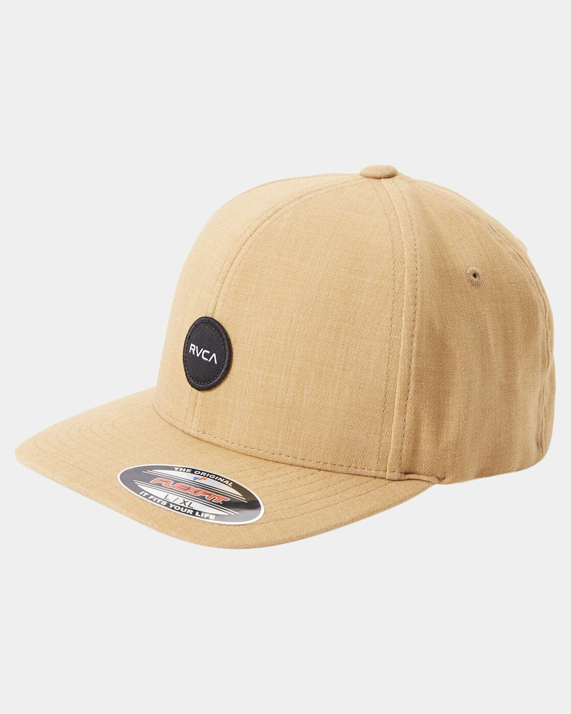 RVCA Shane Flexfit Hat CAMEL