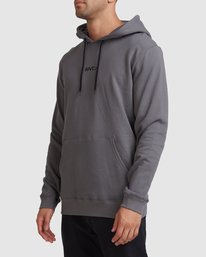 Rvca Shi Boo Ya Pullover Smoke