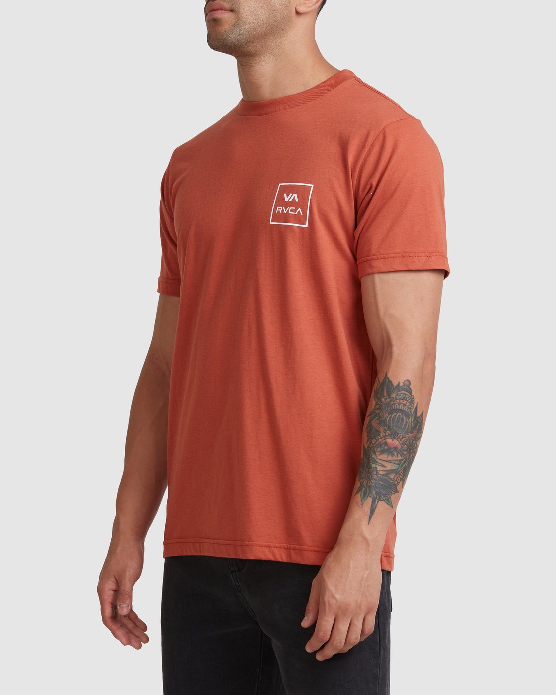 RVCA VA ALL THE WAYS SHORT SLEEVE TEE Terracotta