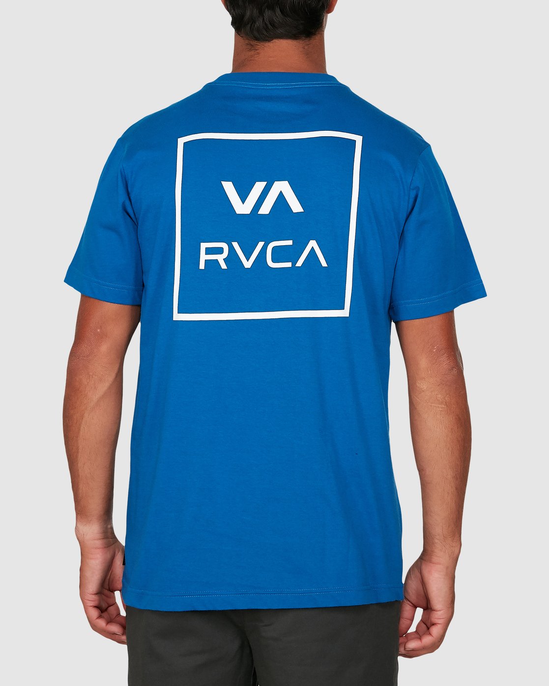 RVCA VA ALL THE WAYS SHORT SLEEVE TEE True blue