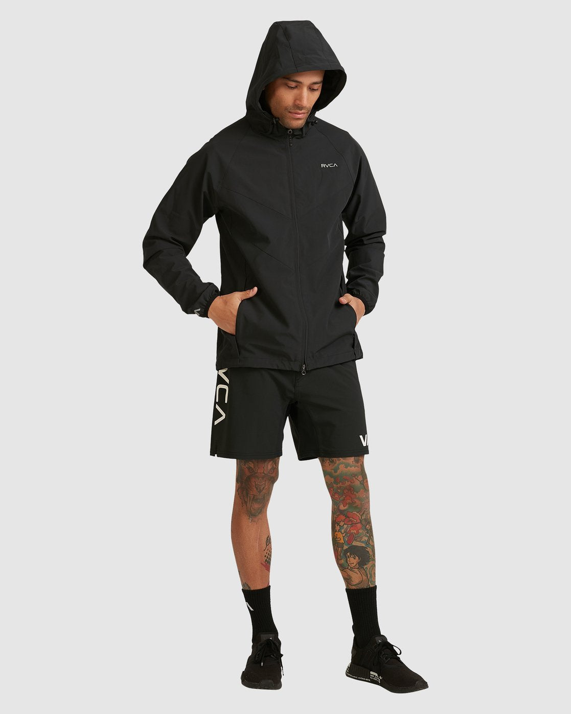 RVCA VA WINDBREAKER Black