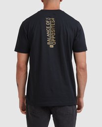 Rvca Vert Liner Short Sleeve Tee Black