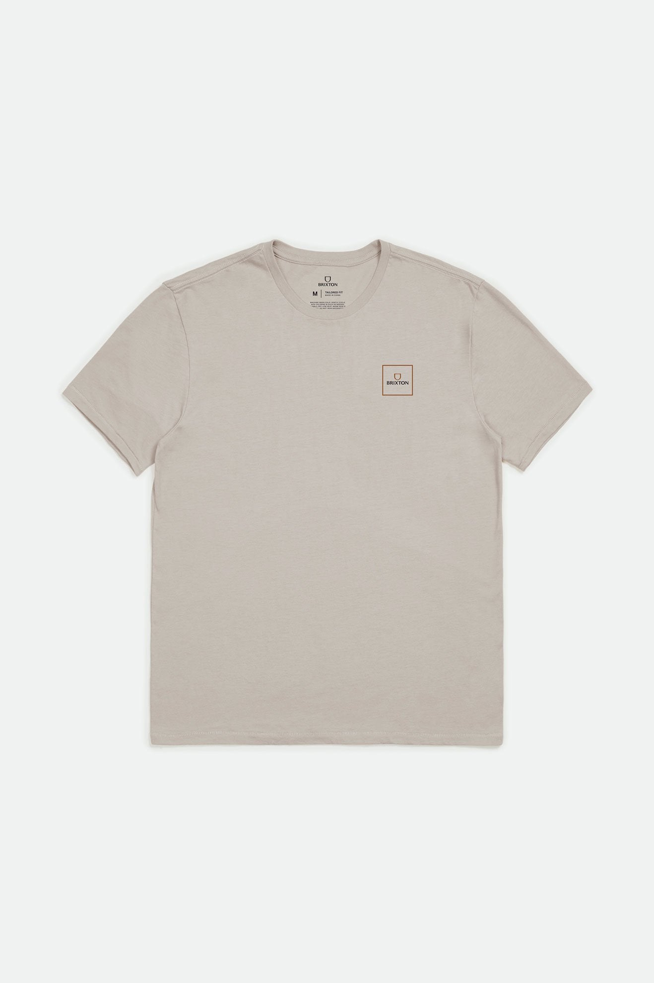 Brixton Alpha Square S/S Tailored Tee Beige