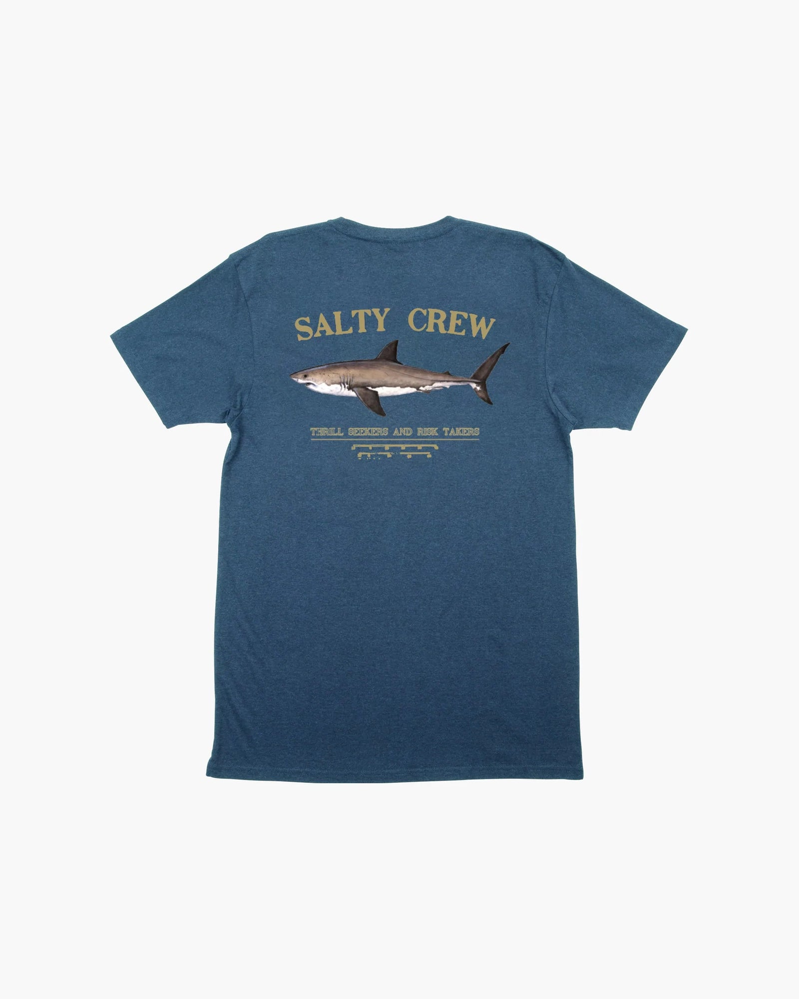 Salty Crew Bruce Tee S/S Black Harbor Blue