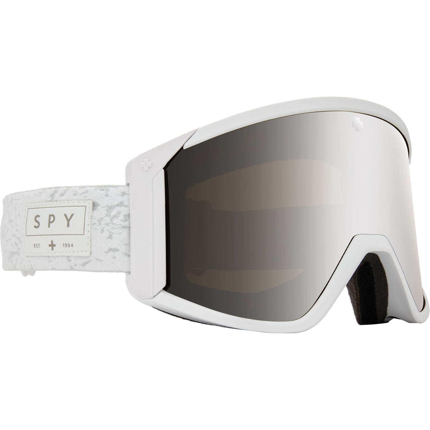 Spy Raider Snow Goggles Alabaster with Happy Bronze with Silver Spectra and Persimmon