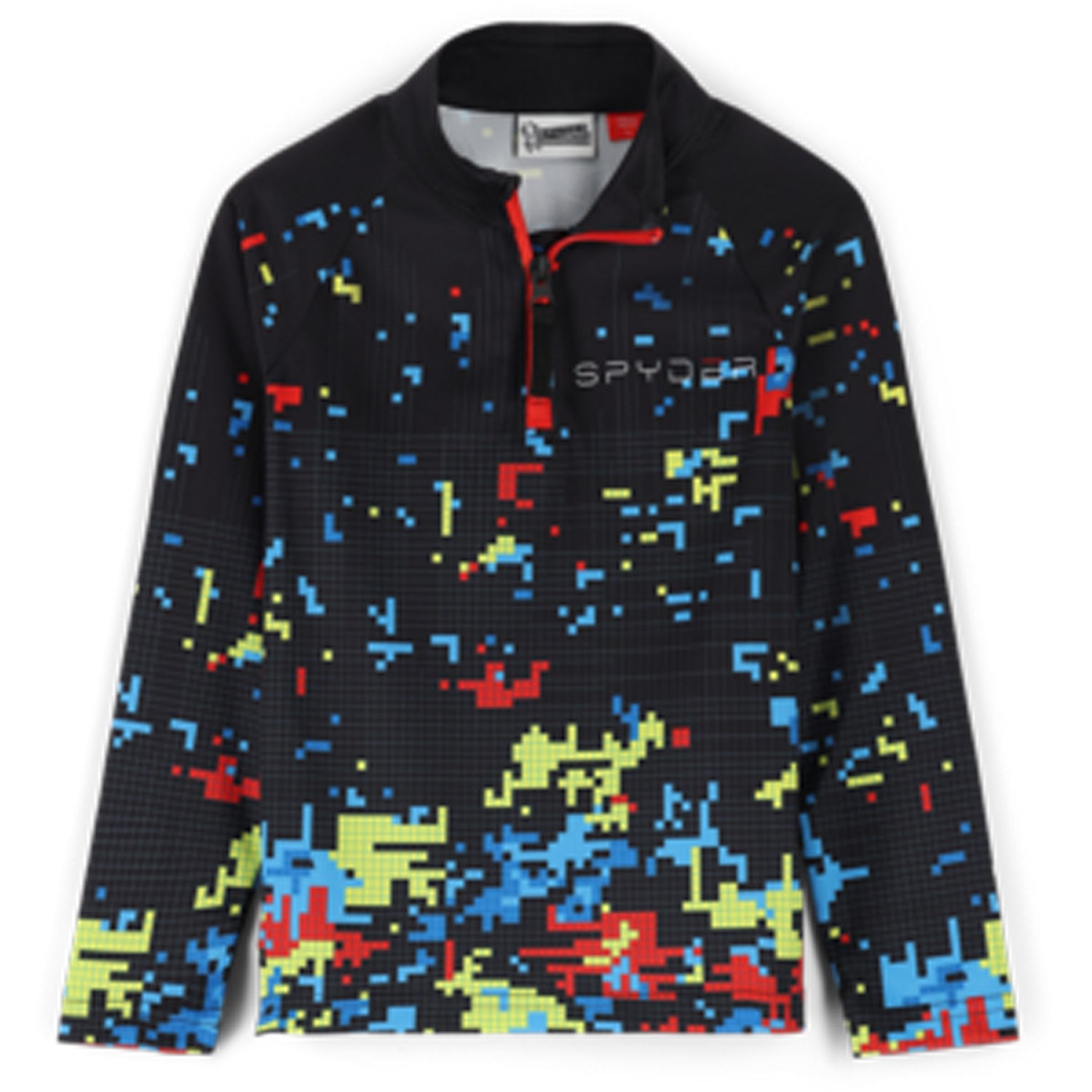 Spyder Digital Kids Half Zip Digi Bug