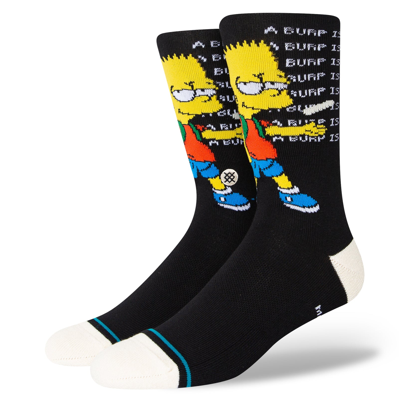 Stance Troubled Socks Black