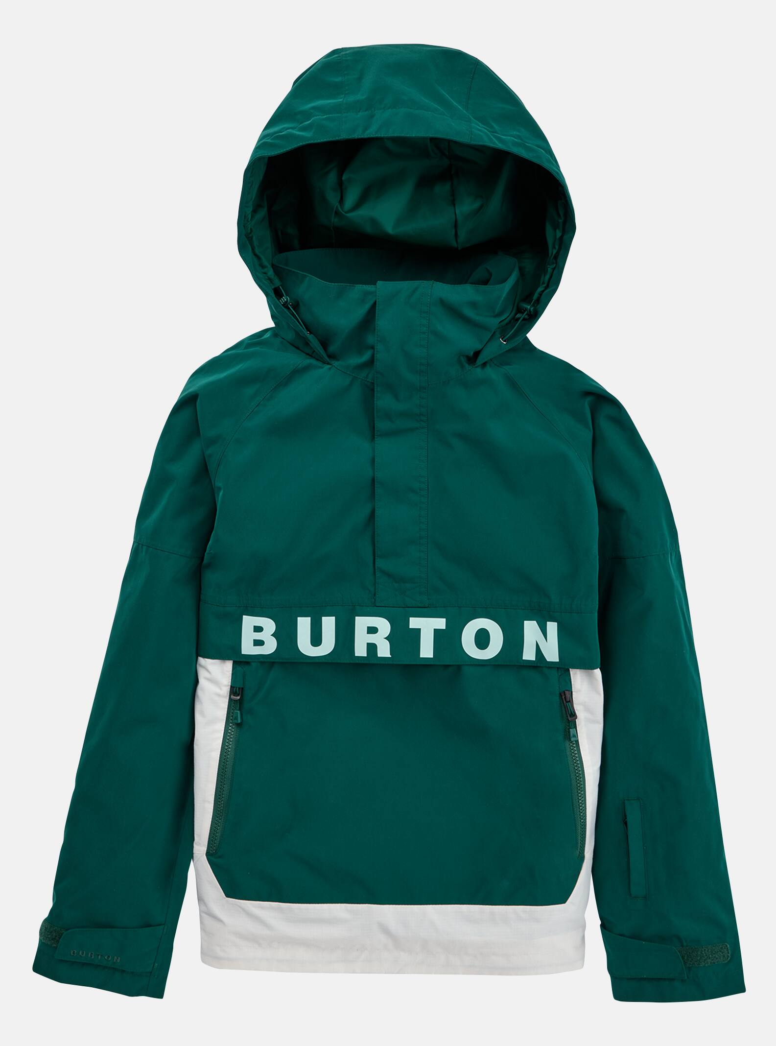 Burton Women's Burton Frostner 2L Anorak Jacket Botanical Garden/Stout White