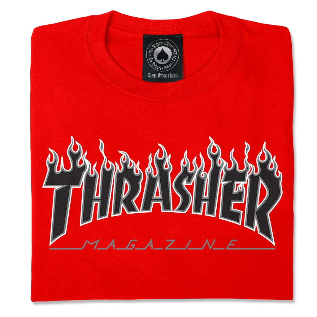 Thrasher Flame Tshirt