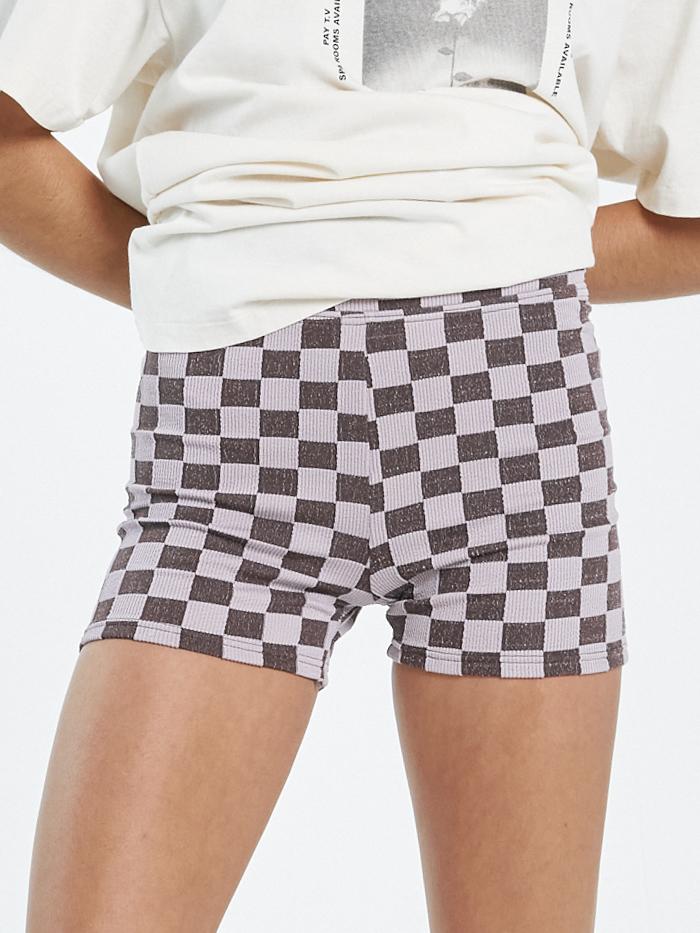 Thrills Aalto Rib Bike Short Washed Cocoa