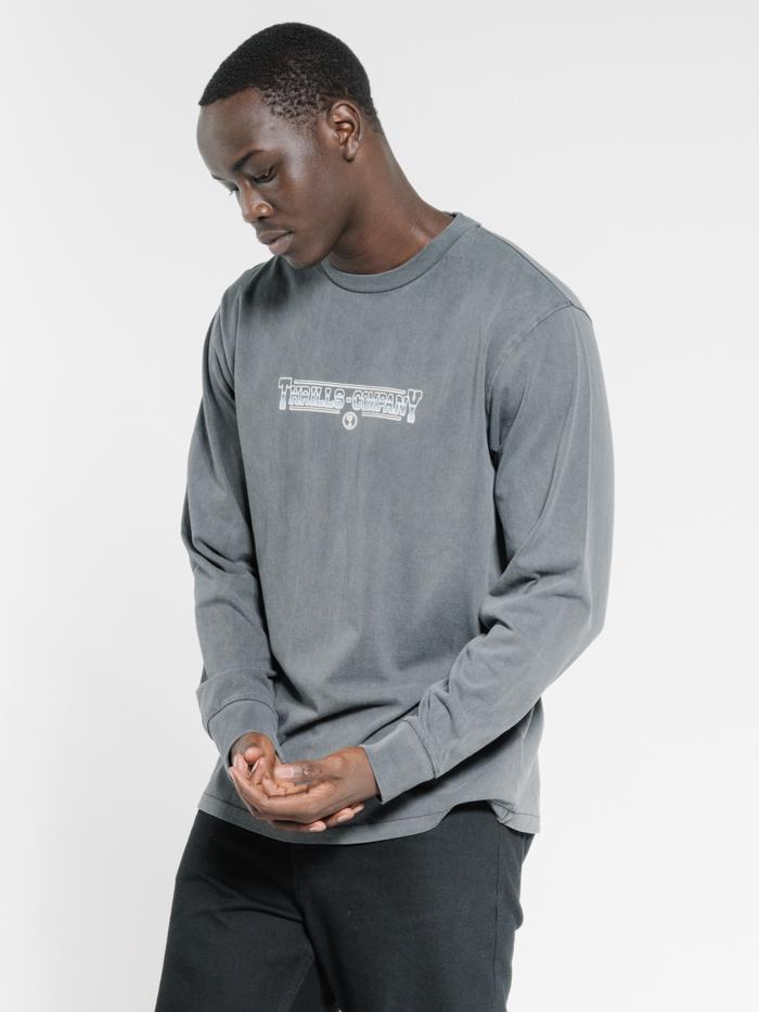 Thrills Diversion Merch Fit Long Sleeve Tee - Merch Black Merch black