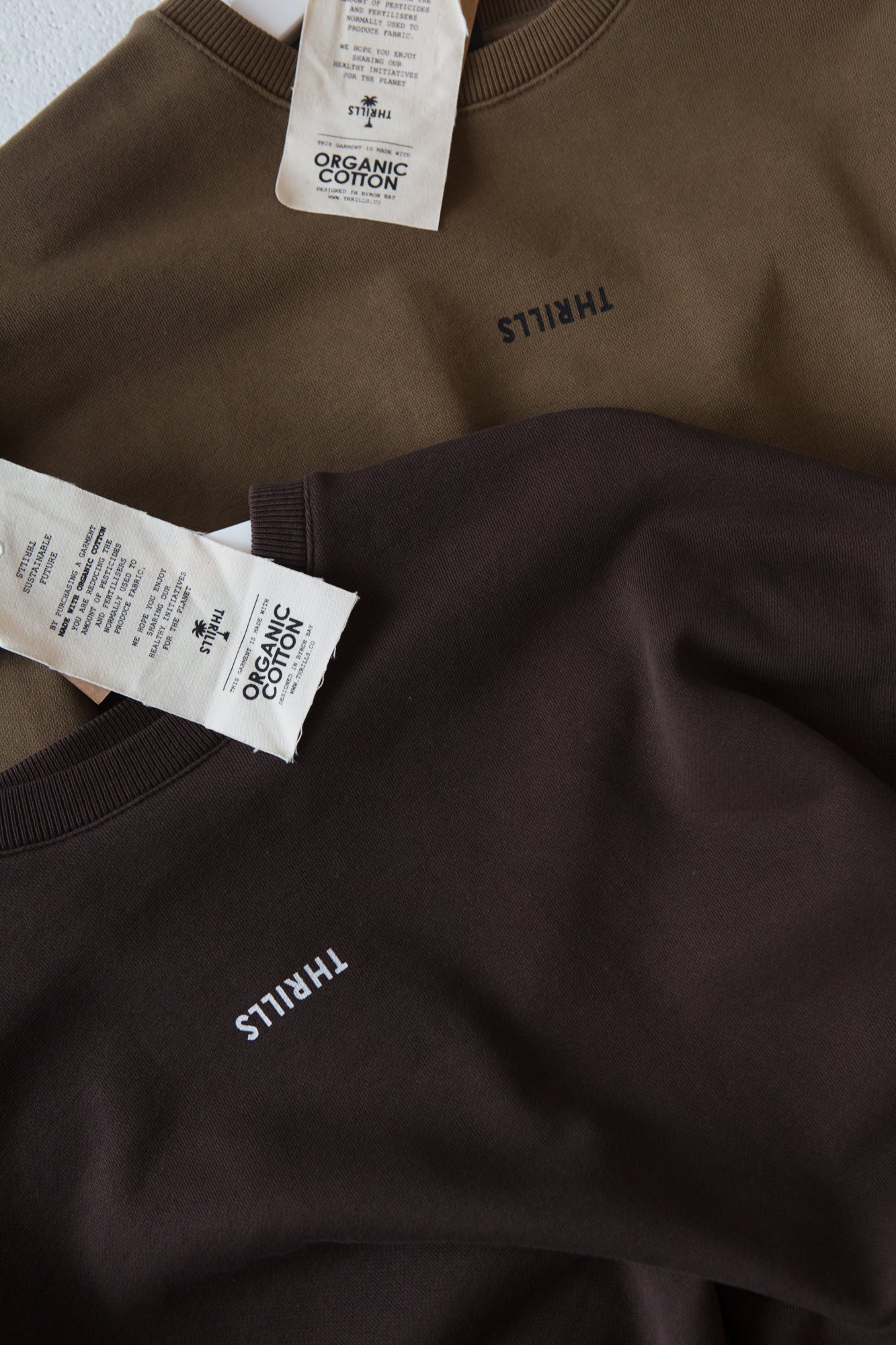 Thrills Minimal Thrills Relaxed Tee Postal Brown